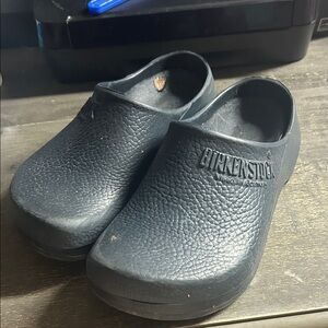 Birkenstock Profi-Birki Navy polyurethane clogs 2‎
